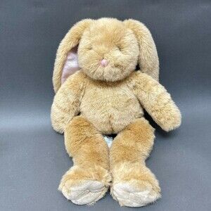 Build a Bear Workshop BABW Brown Rabbit Easter Talking 18" Tall Stuffed Plush